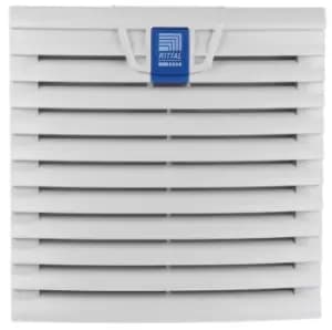 Image of Rittal Filter Fan204 x 204mm Face Dimensions, 100m/h, AC Operation, 230 V ac, IP54