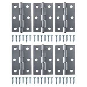Image of Steel Butt hinge Pack of 6