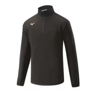 Image of Mizuno quarter Zip Tech Fleece Midlayer Junior - Black