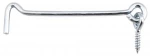 Image of Select Hardware Gate Hook and Eye Bright Zinc Plated 75mm 1 Pack