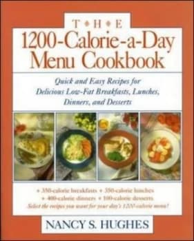 Image of The 1200-Calorie-A-Day Menu Cookbook by Nancy S. Hughes Book