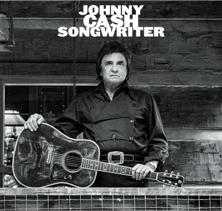 Image of Johnny Cash Songwriter Vinyl LP Black unisex