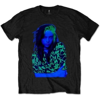 Image of Billie Eilish - Press Photo Unisex X-Large T-Shirt - Black