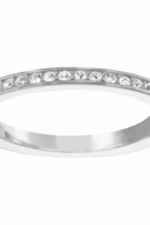 Image of Ladies Swarovski Jewellery Rare Ring 52 1121066