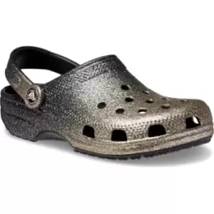 Image of Crocs Womens Classic Glitter Lightweight Flexible Clogs UK Size 4 (EU 37-38)