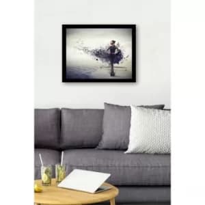 Image of SC0445 Multicolor Decorative Framed MDF Painting