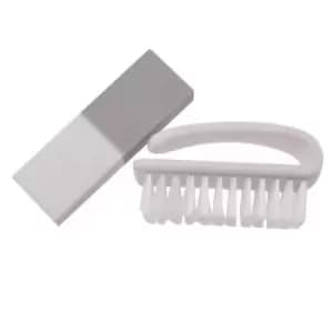 Image of Slazenger Suede and Nubuck Shoe Cleaner - Grey