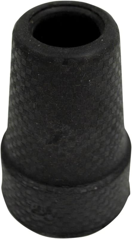 Image of Aidapt Deluxe Chequered Ferrule 22mm Black