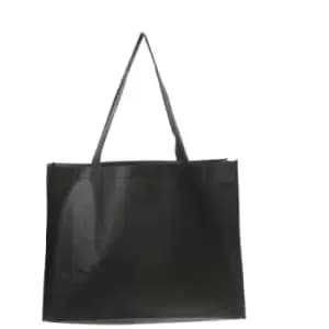 Image of United Bag Store Long Handle Tote Bag (One Size) (Black) - Black