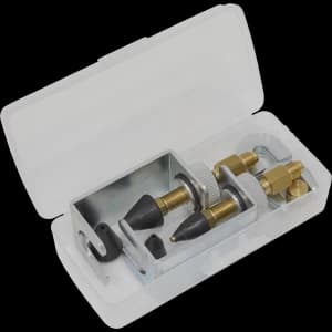 Image of Sealey 13 Piece Air Conditioning Pressure Test Connector Kit