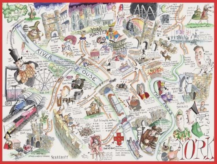 Image of Tim Bulmer York - Tim Bulmer 1000 Piece Jigsaw Puzzle