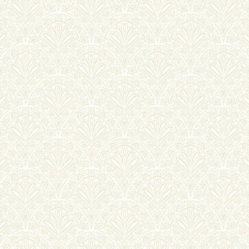 Image of Hoopla Walls Ditsy Deco Fan Sage Wallpaper