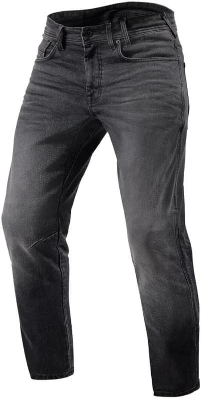 Image of REV'IT! Jeans Detroit 2 TF Mid Grey Used Motorcycle Jeans Size L34/W31
