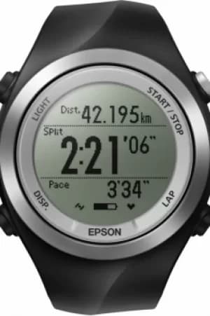 Image of Unisex Epson Runsense SF-710S GPS Bluetooth Smart Alarm Chronograph Watch E11E203013