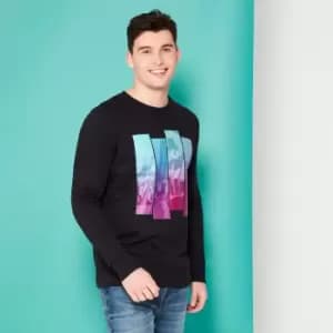 Image of Looney Tunes Kaboom Collection Going Down 90s Sweatshirt - Black - L - Black