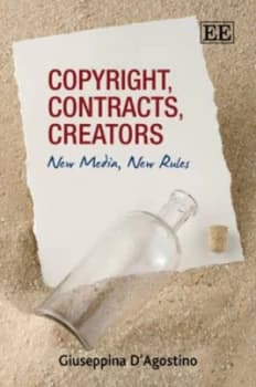 Image of Copyright Contracts Creators by Giuseppina Dagostino Hardback