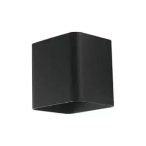 Image of Fan Europe BIOME Outdoor LED Up Down Light Black, IP54 540lm 4000K 11x11x9.5cm