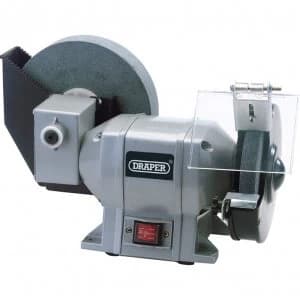 Image of Draper GWD200A Wet & Dry Bench Grinder 240v