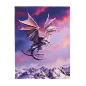 Image of 19x25cm Sky Queen Canvas Plaque by Anne Stokes