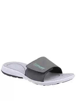 Image of Cotswold Windrush Slides - Grey, Size 7, Women