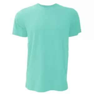 Image of Canvas Unisex Jersey Crew Neck T-Shirt / Mens Short Sleeve T-Shirt (XS) (Teal)
