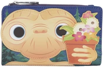 Image of E.T. - the Extra-Terrestrial Loungefly - Flower Pot Wallet multicolor