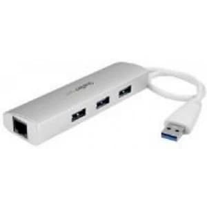Image of 7 port Compact USB 3.0 Hub With Built in Cable