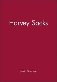 Image of Harvey Sacks by David Silverman Book