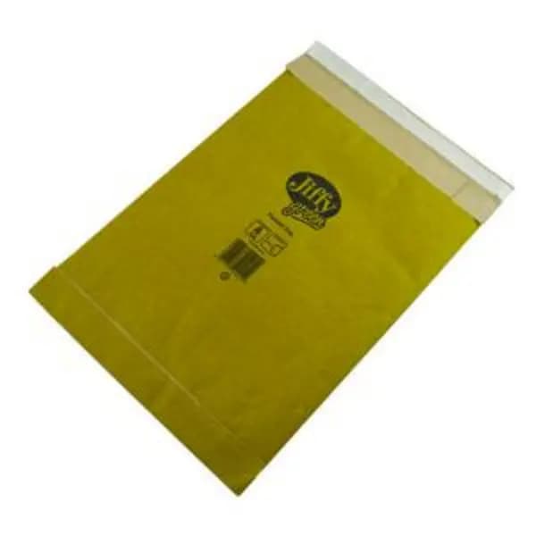 Image of Jiffy Padded Bag Size 3 195x343mm Gold PB-3 Pack of 10 JPB-AMP-3-10 JFMP3
