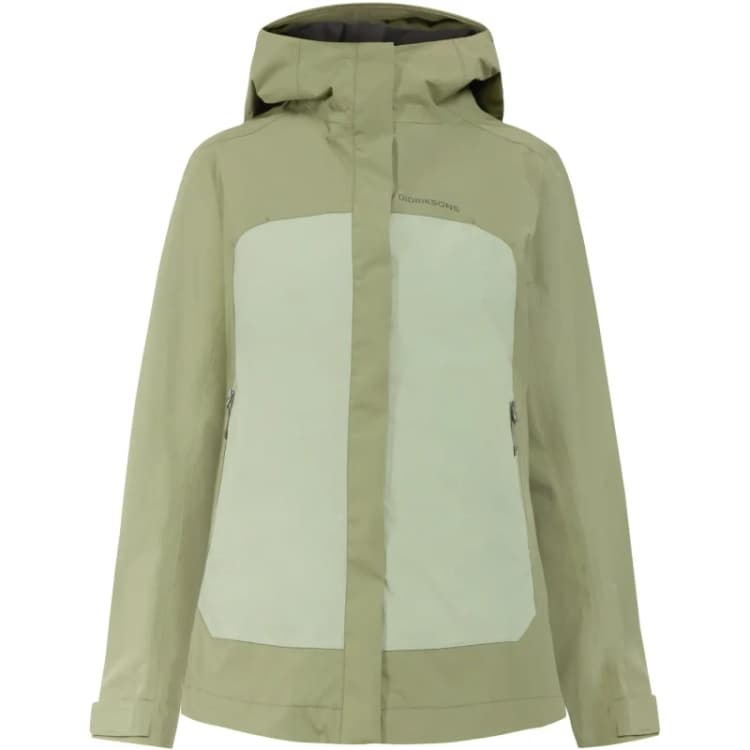 Image of Womens waterproof jacket Didriksons Grit Vert Female 38