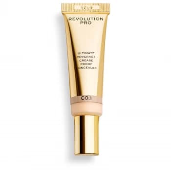 Image of Revolution Pro Ultimate Coverage Crease Proof Concealer 12g (Various Shades) - C0.1