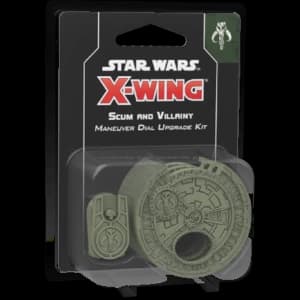 Image of Star Wars X Wing Second Edition Scum and Villainy Maneuver Dial Upgrade Kit