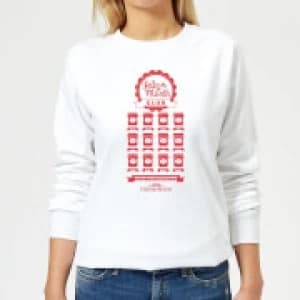 Image of National Lampoon Jelly Of The Month Club Womens Christmas Sweatshirt - White - 3XL