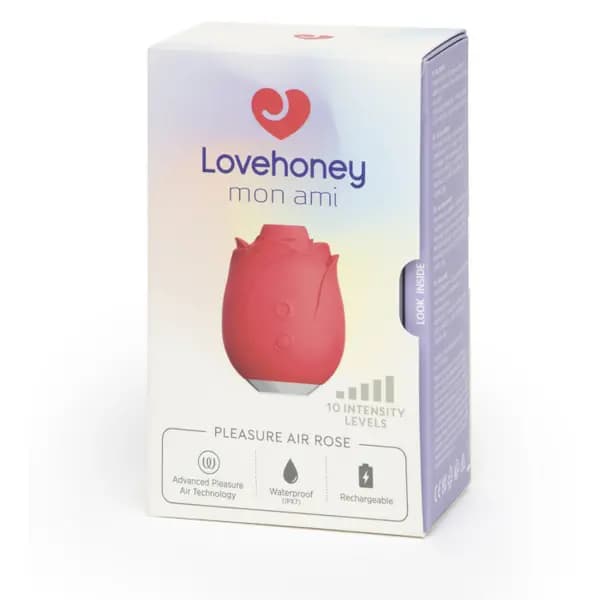 Image of Lovehoney mon ami Pleasure Air Rose 1