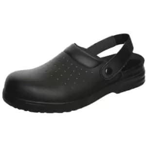 Image of Dennys Safeway Safety Sandals (43) (Black) - Black