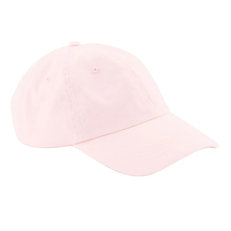 Image of Beechfield Womens 6 Panel Low Profile Cap in Light Pink Light Pink Female One Size