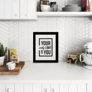 Image of SEF-002 Multicolor Decorative Framed Plexiglass Painting