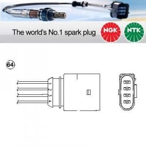 Image of NGK NTK Oxygen O2 Lambda Sensor OZA659-EE25 OZA659EE25 (0399)