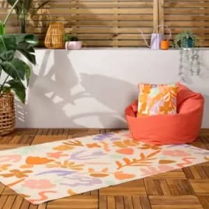 Image of furn. Amelie Washable Indoor Outdoor Rug MultiColoured