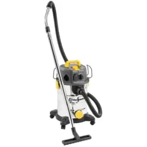Image of Cleva 30L L Class Wet & Dry, Push Clean Filter, PTO 1400W 240V