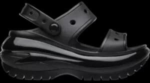 Image of Crocs Mega Crush Sandals Unisex Black W5/M4