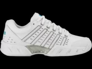 Image of WOMENS BIGSHOT LIGHT LEATHER WHITE/HAWAIIAN OCEAN - Womens 7.5