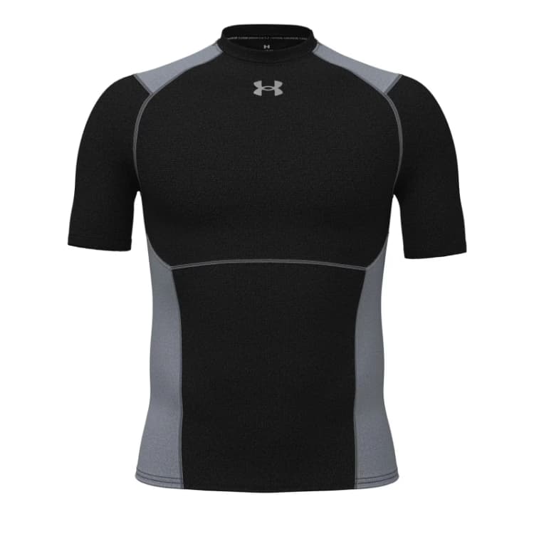 Image of Under Armour UA HG Elite Comp SS Sn63 Black/Steel male M