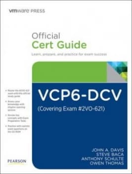Image of Vcp6-Dcv Official Cert Guide exam 2vo-621 by John A. Davis Book
