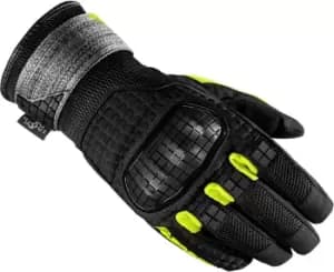 Image of Spidi Rainwarrior Motorcycle Gloves, black-yellow, Size 2XL, black-yellow, Size 2XL