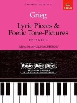 Image of Lyric pieces & poetic tone-pictures, Op. 12 & Op. 3 - Edvard Grieg - Sheet music - Used