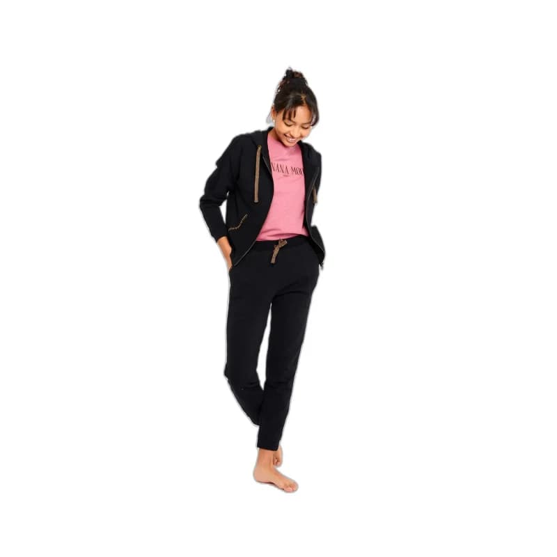 Image of banana moon Womens Hoodie Banana Moon Fresco Modelo Noir Female M