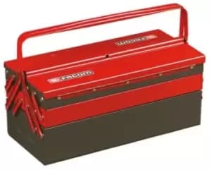 Image of Facom Metal Tool Box, 560 x 220 x 238mm