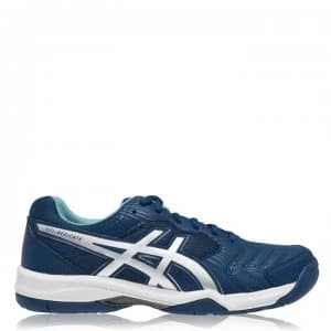 Image of Asics Gel Dedicate 6 Trainers Mens - Blue/White