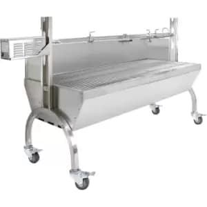 Image of 90kg Hog Roast Machine - Silver - Kukoo